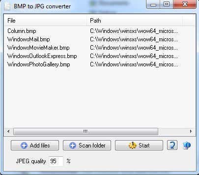 bmp a jpg software libre