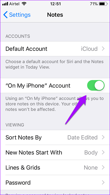Cómo dejar de compartir notas desde el teléfono a I Pad y otros dispositivos Apple 7