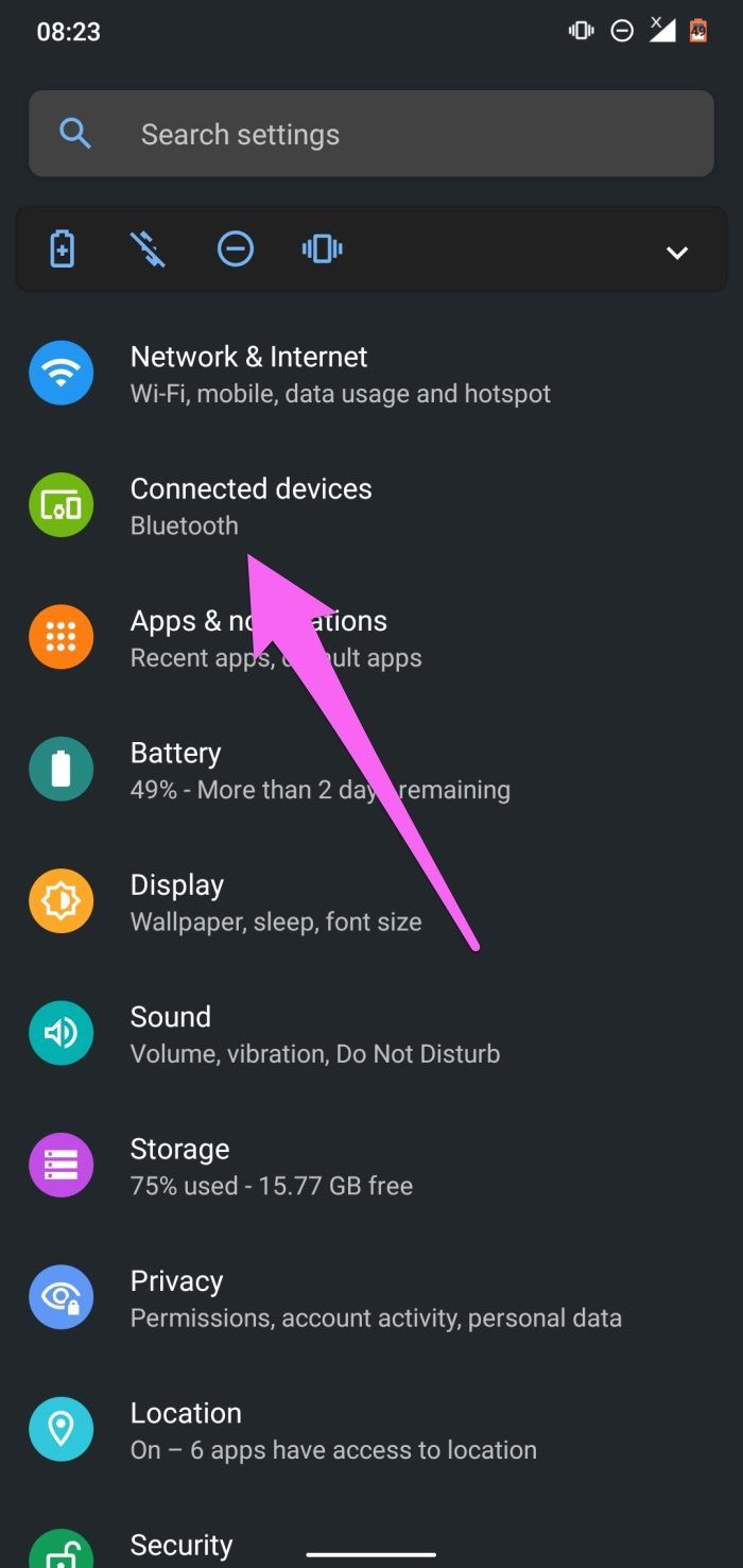 Arreglar Android que no conecta dispositivos Bluetooth