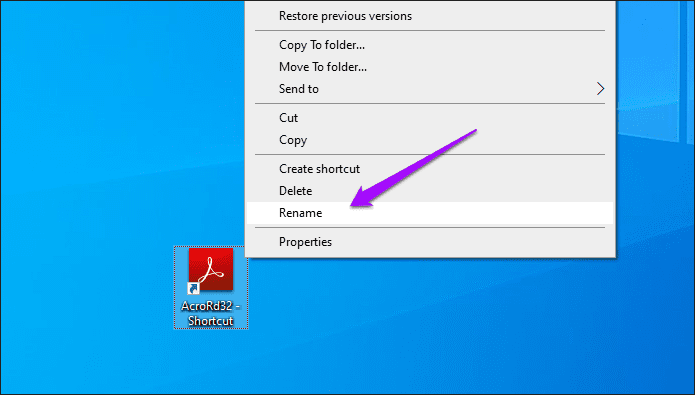 Adobe Acrobat Reader Pro DC 6 corrección de icono faltante