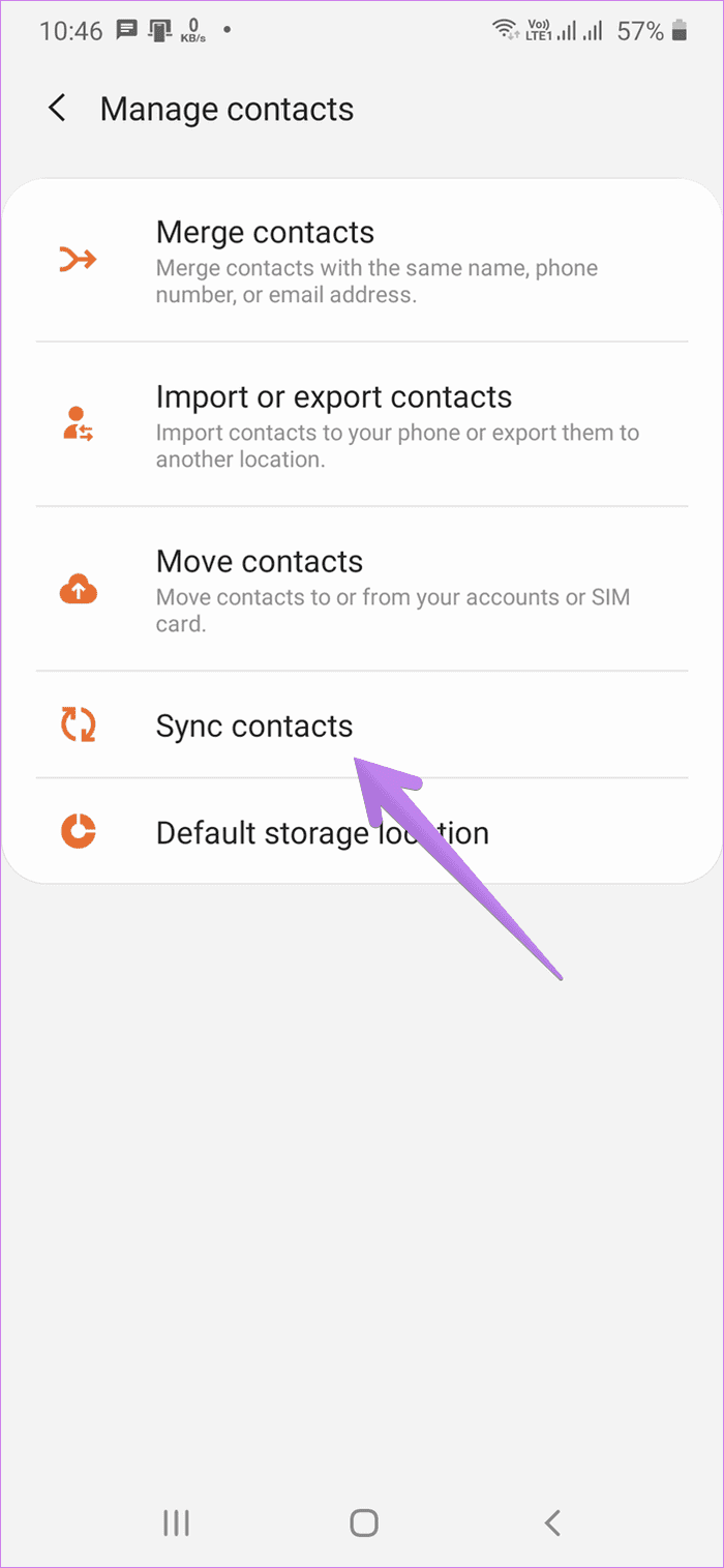 Mover contactos de Samsung a la cuenta de Google 14