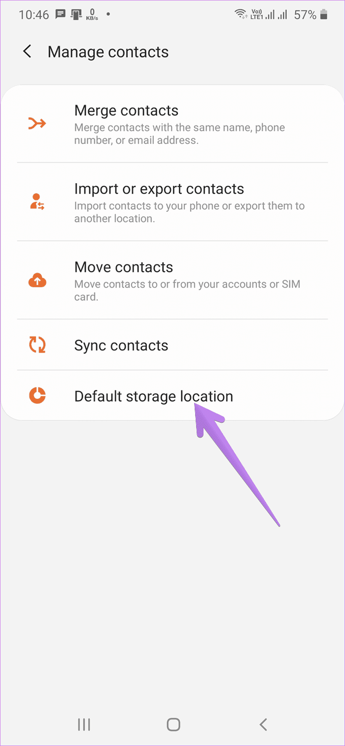 Mover contactos de Samsung a la cuenta de Google 13
