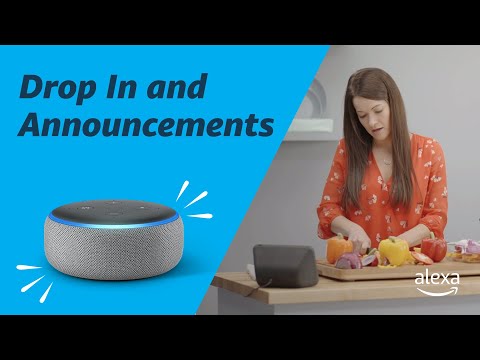 Use Drop In y Ads con Alexa | Amazon eco