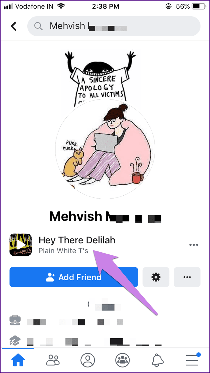 añadir música a Facebook perfil 10