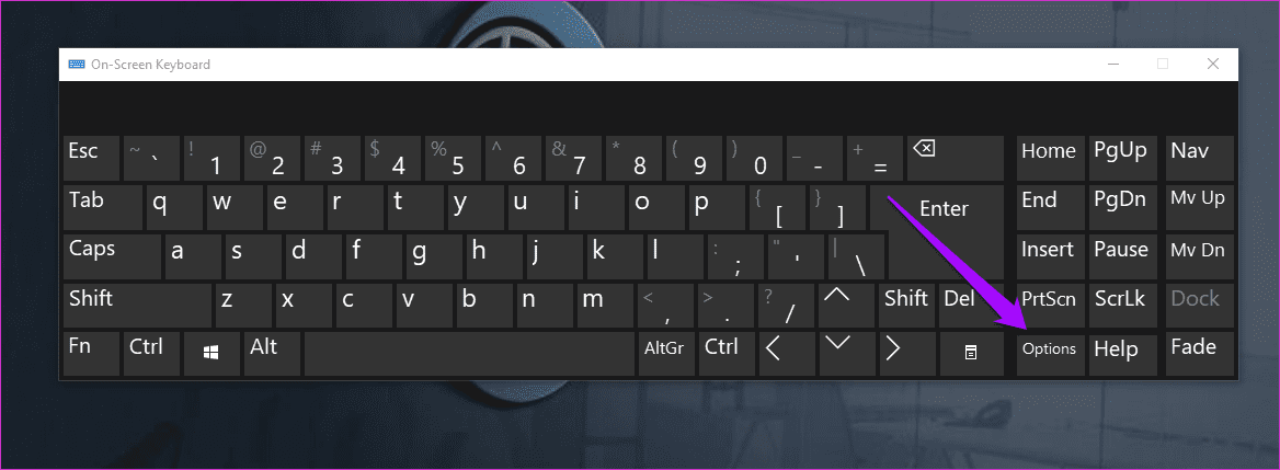Deshabilitar el teclado virtual en Windows 10 7