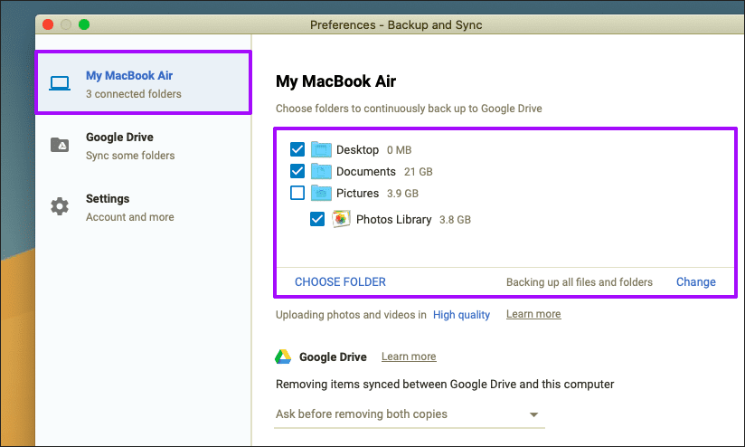 Mac Google Drive no sincronizado Fix 7