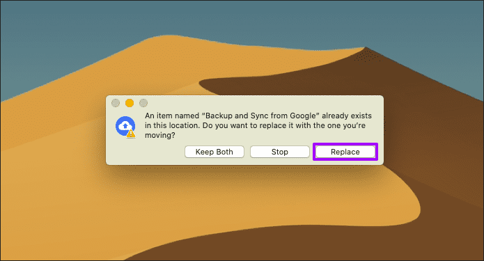 Mac Google Drive no sincroniza solución 19