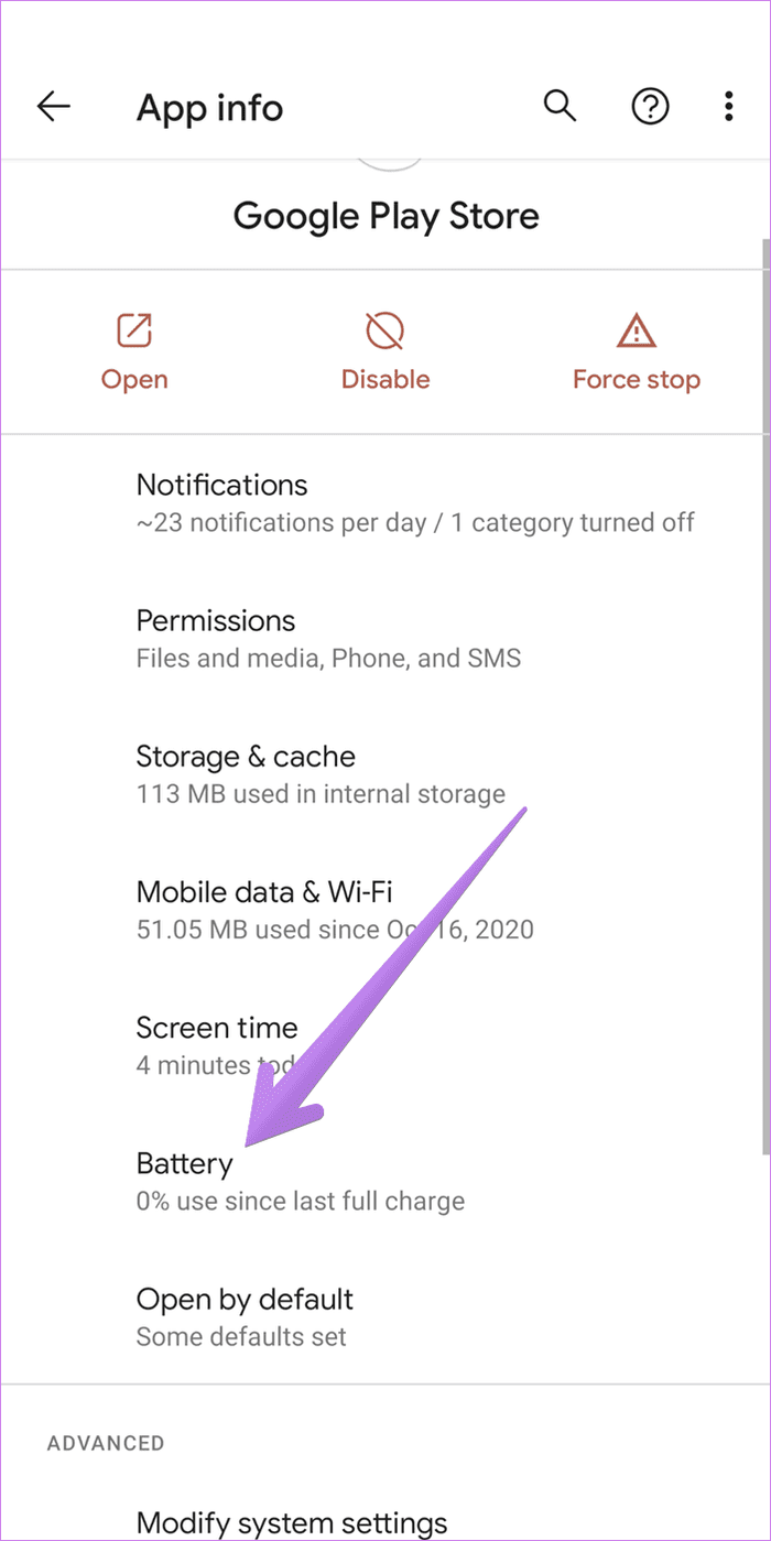 La actualización automática de Play Store no funciona 6