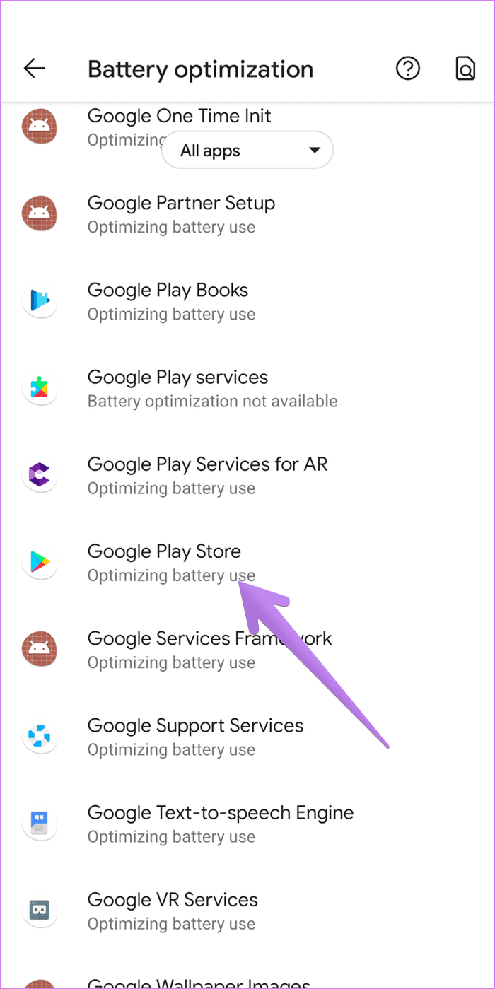 La actualización automática de Play Store no funciona 9