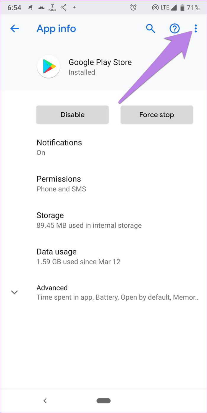La actualización automática de Play Store no funciona 13