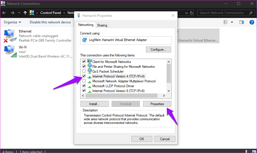 Arreglar Hamachi que no funciona en Windows 10 22