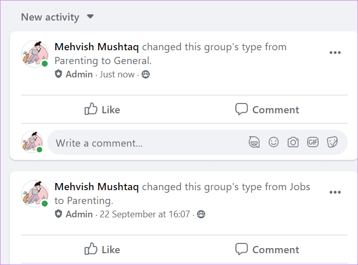 cuales son los tipos de grupos en facebook 2