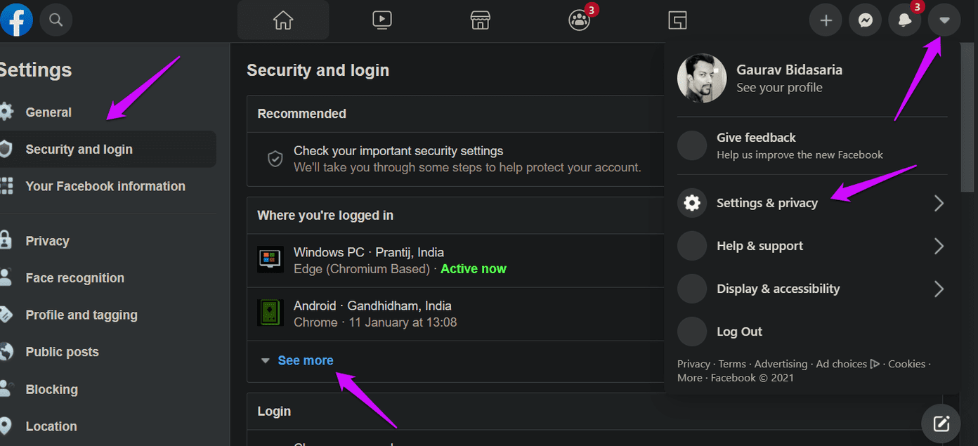 Reparar Facebook Las notificaciones no se cargan en Chrome 4