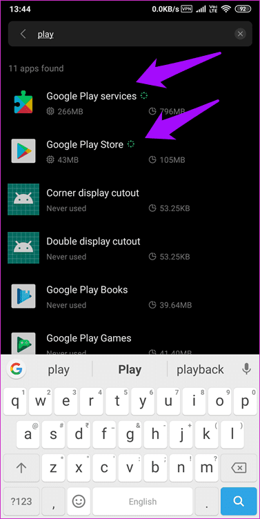 Arreglar el error 4 de Google Play no me deja iniciar sesión