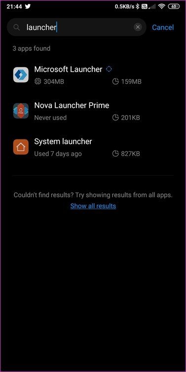 Arreglar iconos de aplicaciones que faltan en Android 8