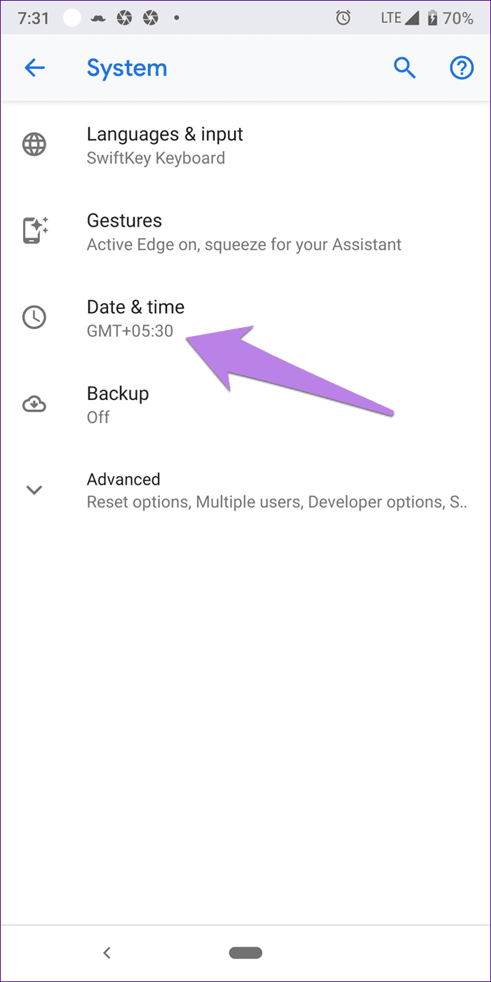 Los servicios de Google Play no se actualizan 2