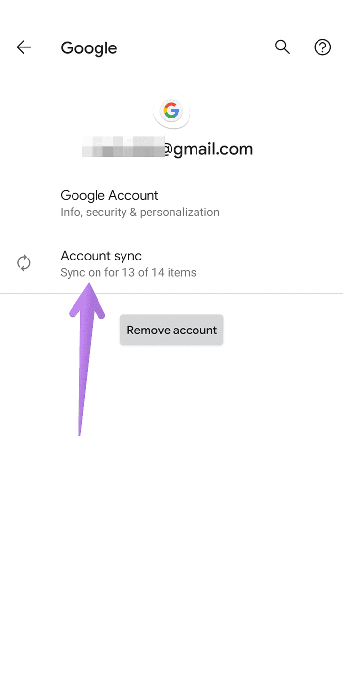 Gmail no muestra correo electrónico Android 9
