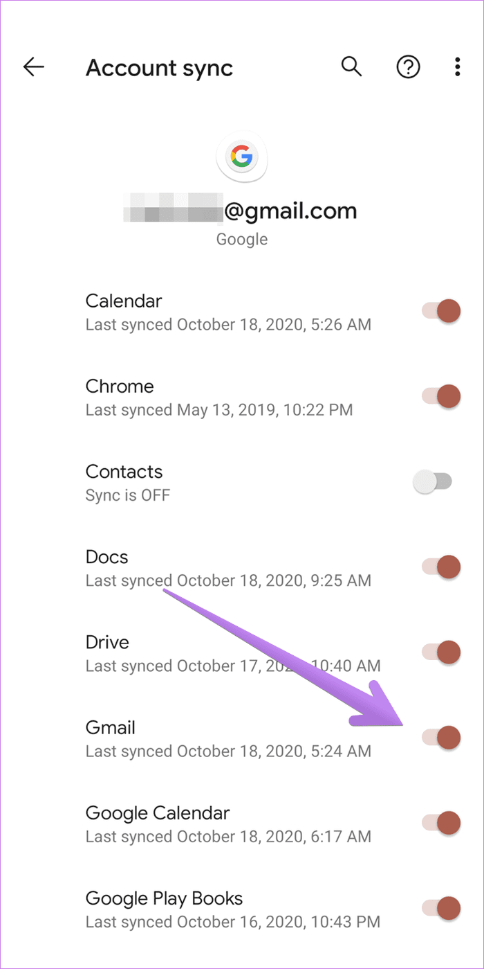 Gmail no muestra correos electrónicos Android 10