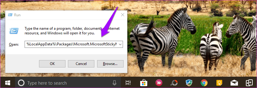 Recuperar notas adhesivas eliminadas en Windows 10 6