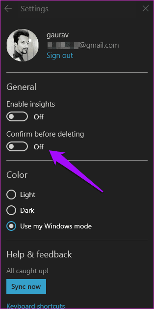Recuperar notas adhesivas eliminadas en Windows 10 5