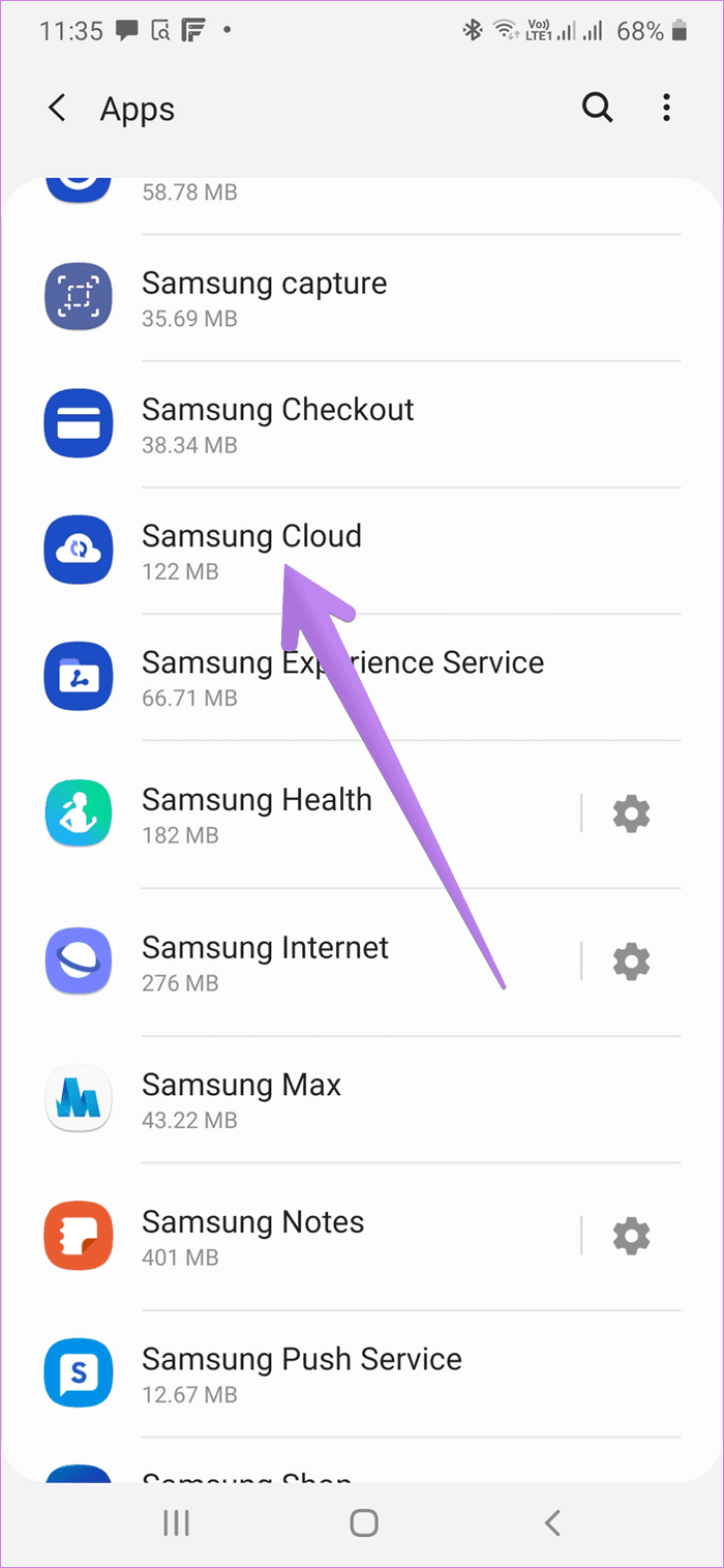 La aplicación Samsung Notes no se sincroniza 7