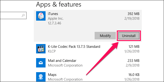 Correcciones de iTunes para Windows 10 32