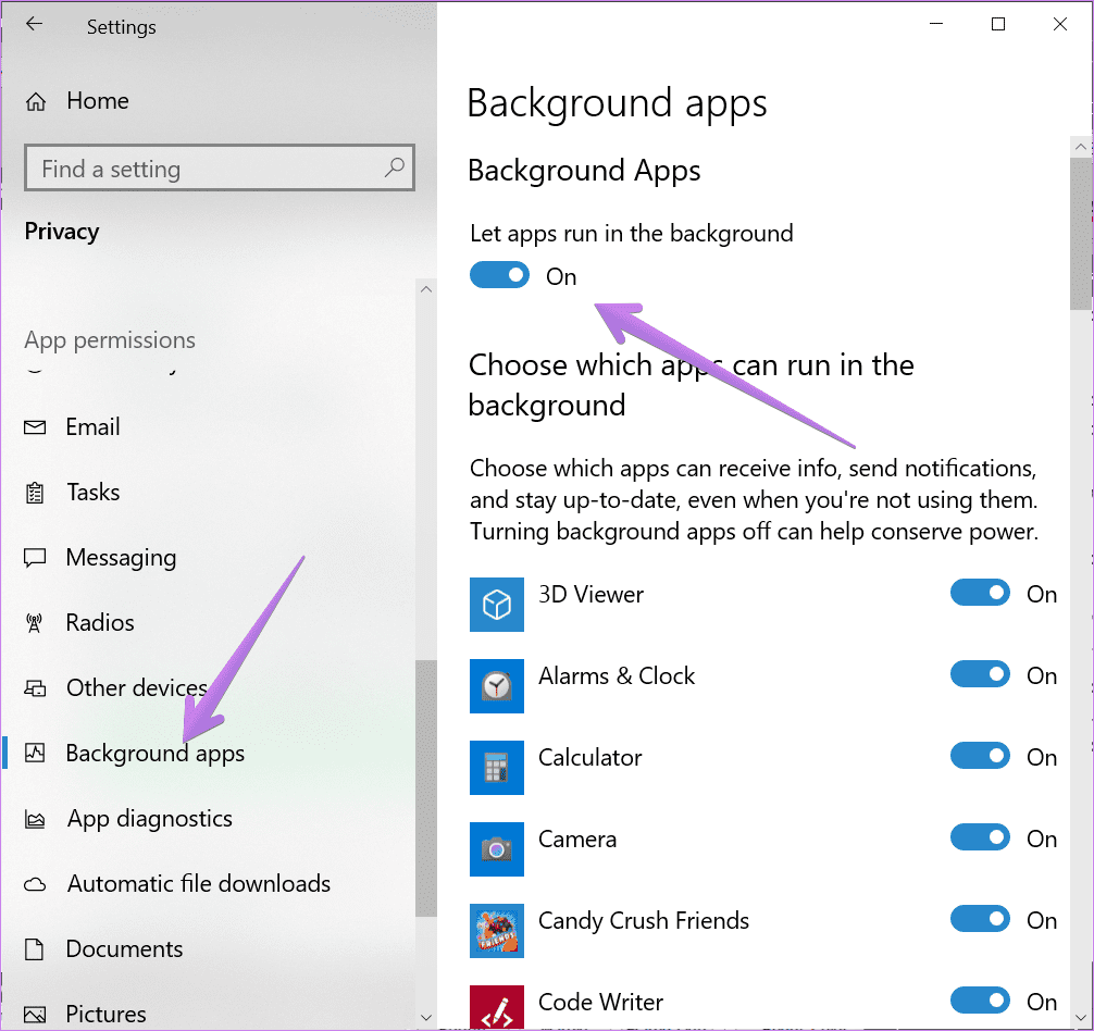 El banner de notificación de Windows 10 no muestra 4