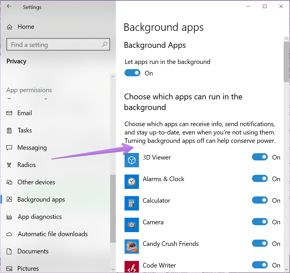 El banner de notificación de Windows 10 no muestra 5