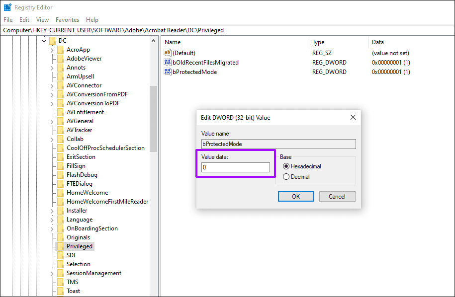 Arreglar Adobe Acrobat Reader DC no abre el problema 5