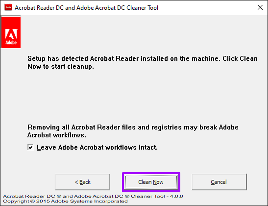 Arreglar Adobe Acrobat Reader DC no abre el problema 9