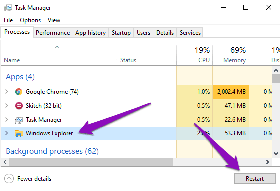 Reparar la búsqueda del Explorador de archivos de Windows 10 no funciona 01