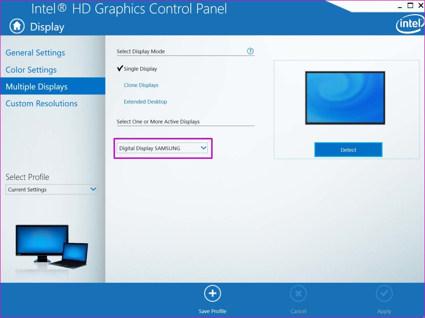 Seleccionar monitor externo Windows 11 no detecta monitor HDMI