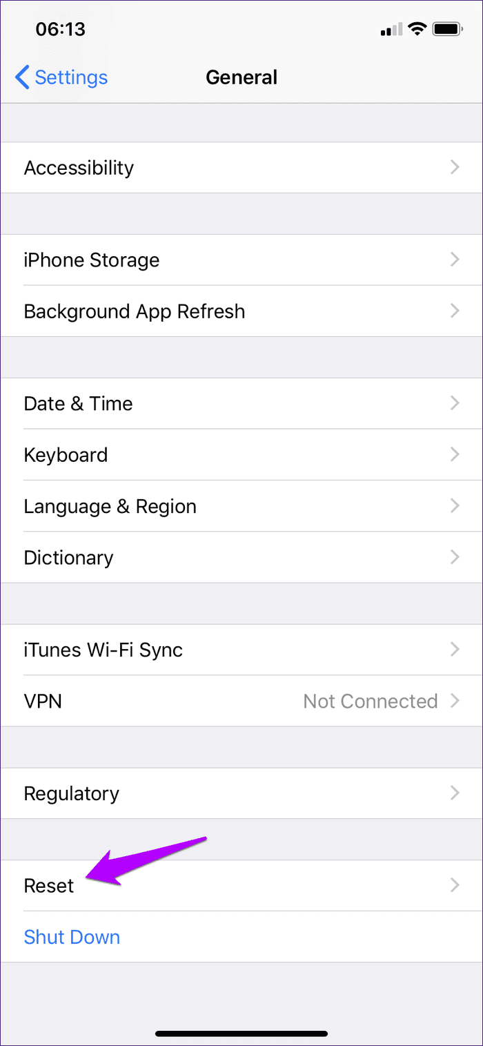 iOS Fix 8 Tiempo de pantalla faltante