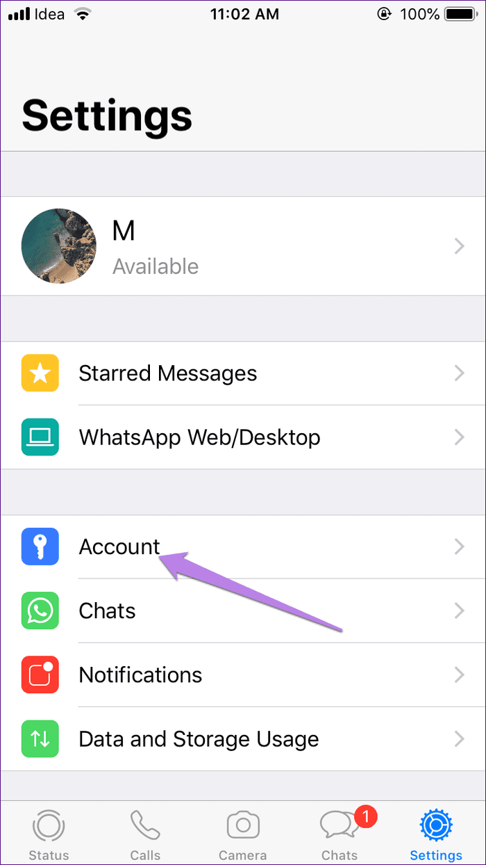 cambiar whatsapp numero 5