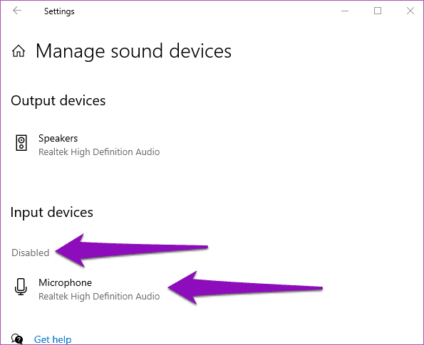 Arreglar el micrófono de Microsoft Teams que no funciona en Windows 10 04