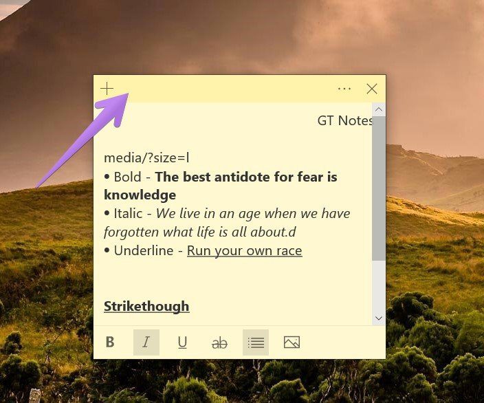 Cómo poner el acceso directo de Sticky Notes en el escritorio de Windows 11