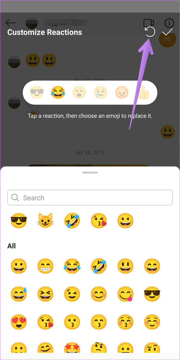 Reacciona a las publicaciones de Instagram con 11 emojis diferentes