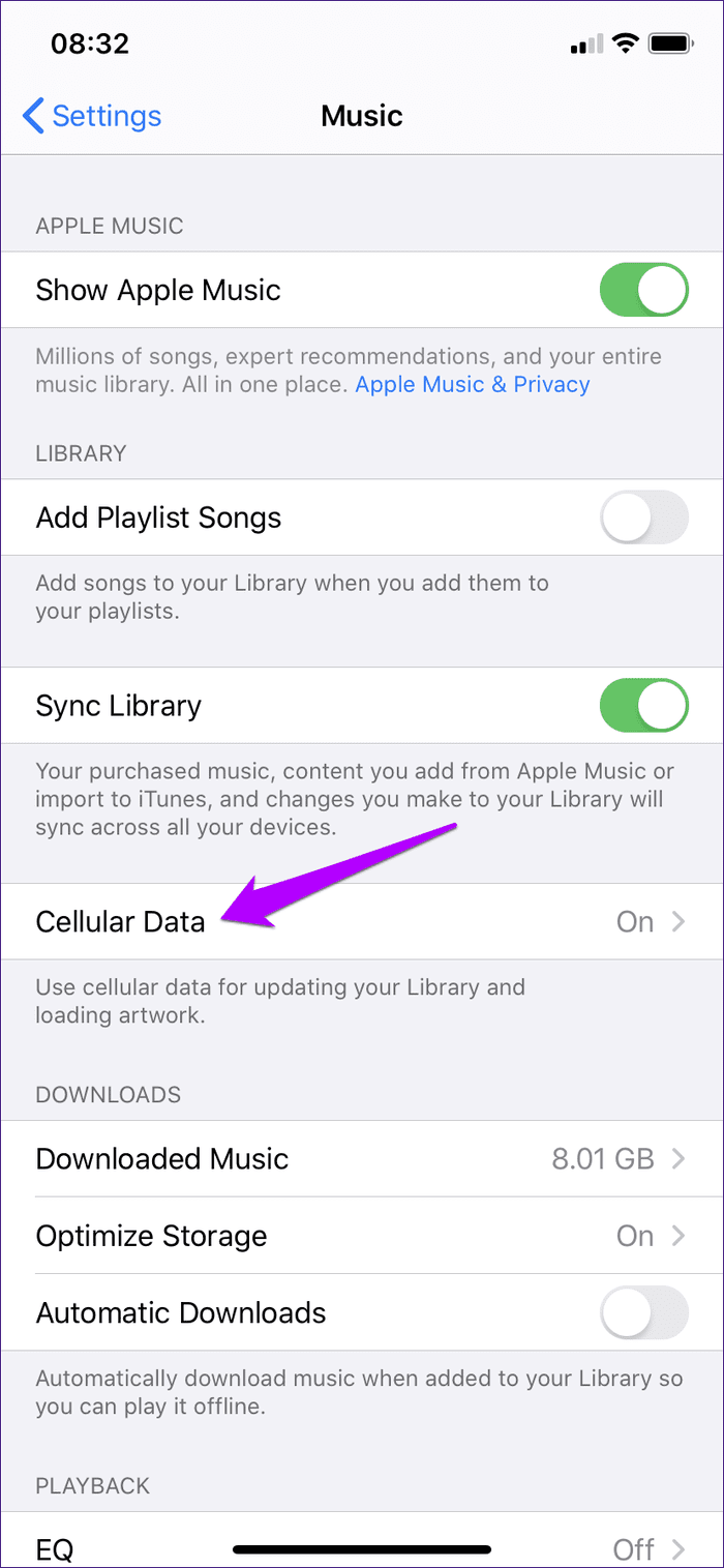 Apple Music no descargará canciones Iphone Android 5