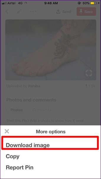 Descargar imágenes de Pinterest Android Iphone Ordenador 7