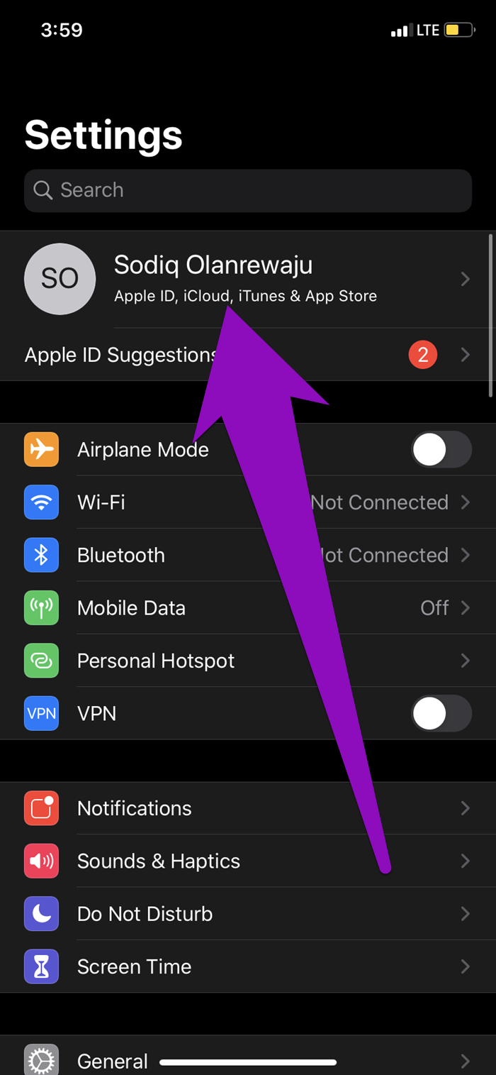 Arreglar la tienda de aplicaciones de iPhone que no descarga aplicaciones 04