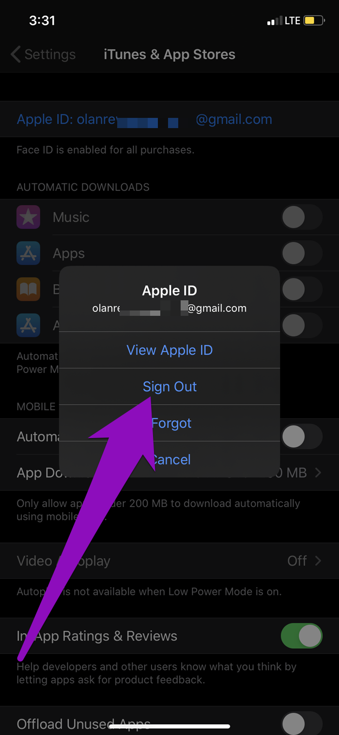 Arreglar la tienda de aplicaciones de iPhone que no descarga aplicaciones 10