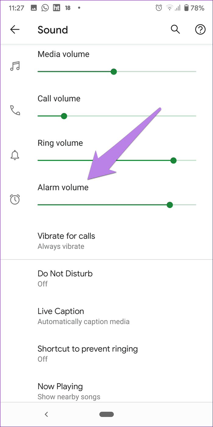 La alarma de Android no funciona 2