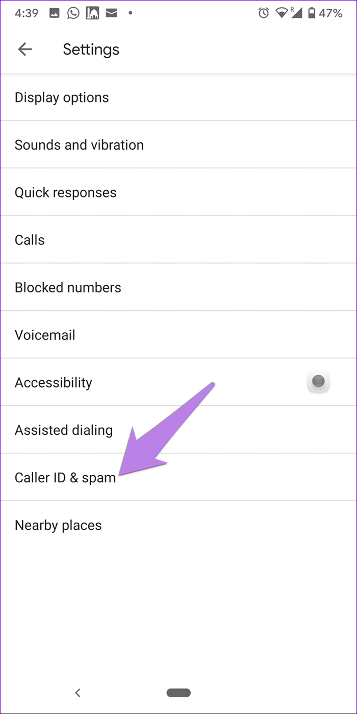 La notificación de llamadas perdidas no funciona en Android 8