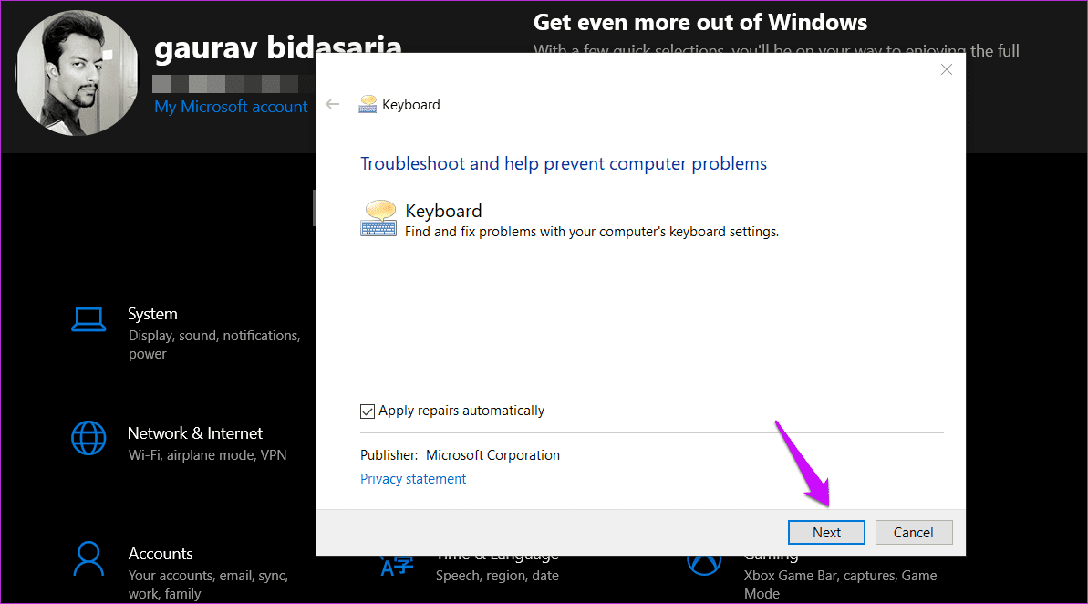 Arreglar el retraso del teclado en Windows 10 2