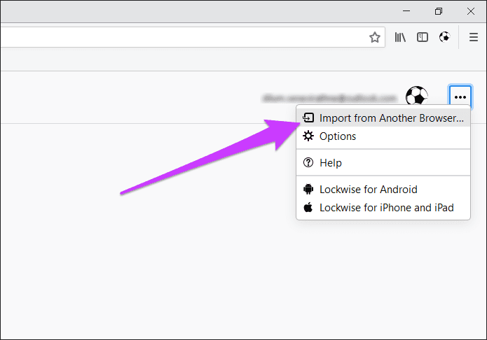 Importar marcadores de contraseñas de Chrome a Firefox 6