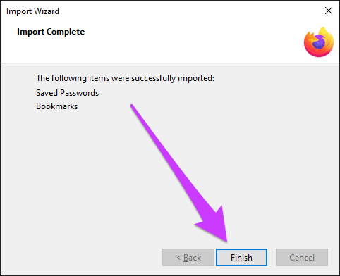 Importar marcadores de contraseñas de Chrome a Firefox 4