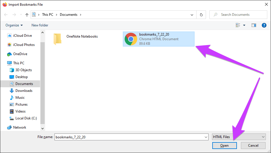 Importar marcadores de contraseñas de Chrome a Firefox 13