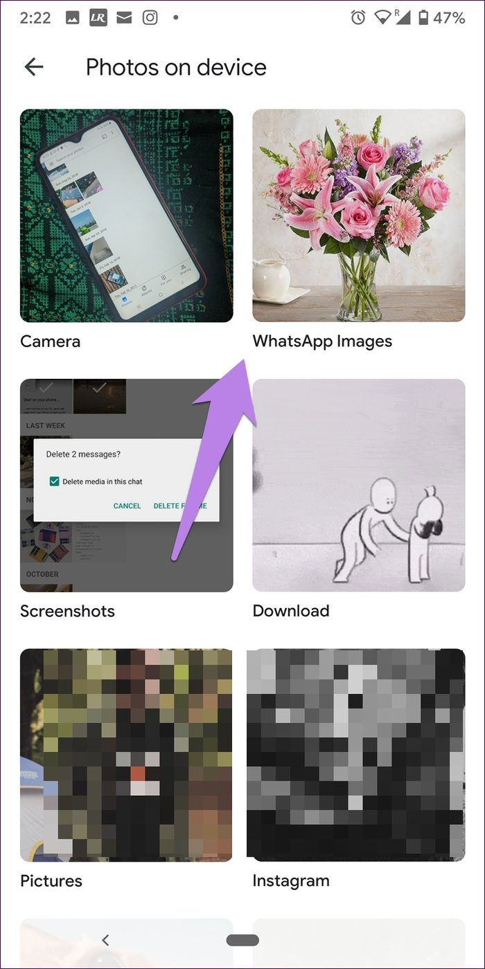 Eliminar Fotos de Whatsapp Iphone Android 7