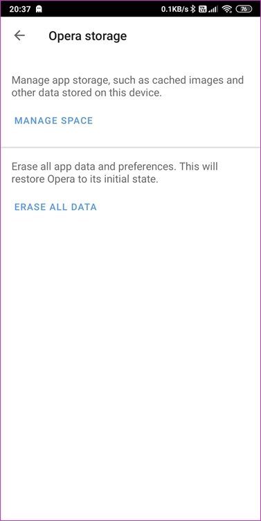 Arreglar Opera VPN que no funciona en Android 12