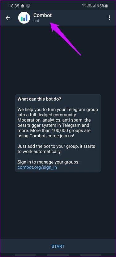 Bots de Telegram para grupos 23